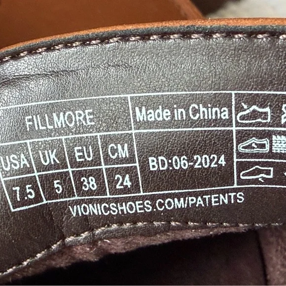 Vionic Size 7.5 Fillmore Loafers - Picture 6 of 12